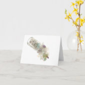 De Kaart van de Nota van het Glas van het zee (Gele Bloem)