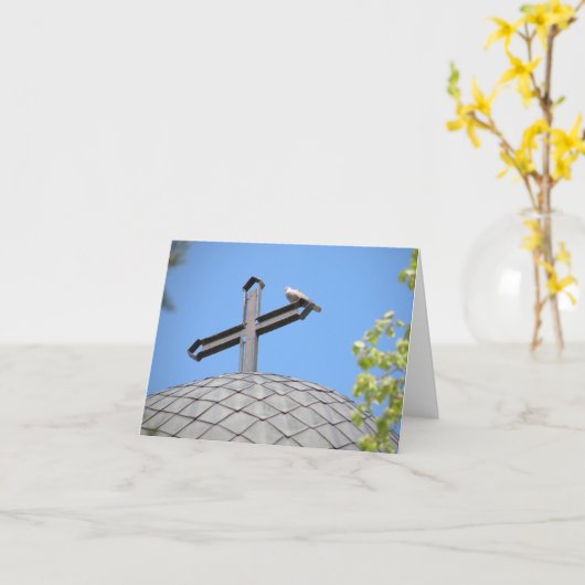 De Kaart van de Nota van het kruis & van de Duif (Gele Bloem)