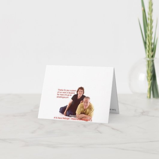 De Kaart van de Nota van het kruis & van de Duif (Achterkant)