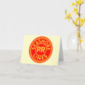 De Kaart van de Nota van het Logo van de Lijnen (Gele Bloem)