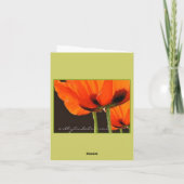 De Kaart van de Nota van het Monogram van het (Achterkant)