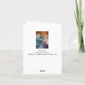 De Kaart van de Nota van het Oog van de mening (Achterkant)