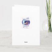 De Kaart van de Nota van het Patroon van de (Achterkant)