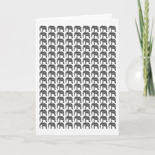 De Kaart van de Nota van het Patroon van de (Voorkant)