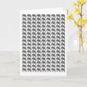 De Kaart van de Nota van het Patroon van de (Gele Bloem)