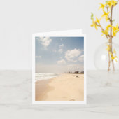 De KAART van de NOTA van het Strand van Hamptons (Gele Bloem)