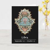 De Kaart van de Nota van Khamsa van de Weegschaal (Gele Bloem)