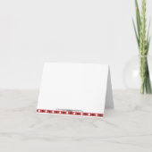 De Kaart van de Nota van Lilly - Rood en Zwarte (Achterkant)