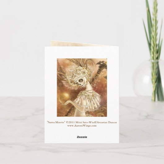 De Kaart van de Nota van Muerte van de kerstman (Achterkant)