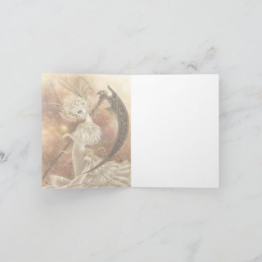 De Kaart van de Nota van Muerte van de kerstman (Binnen)