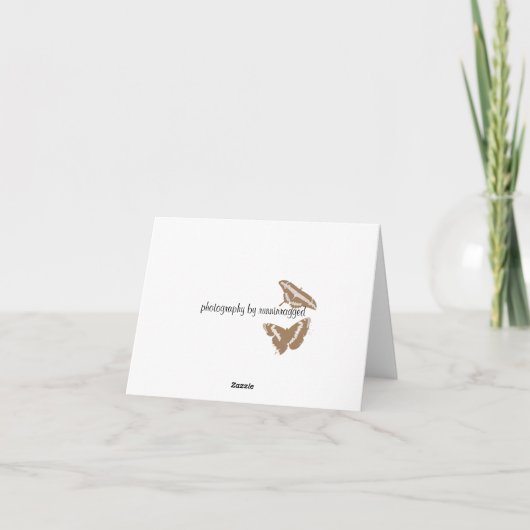 De Kaart van de Nota van Oklahoma Redbud (Achterkant)