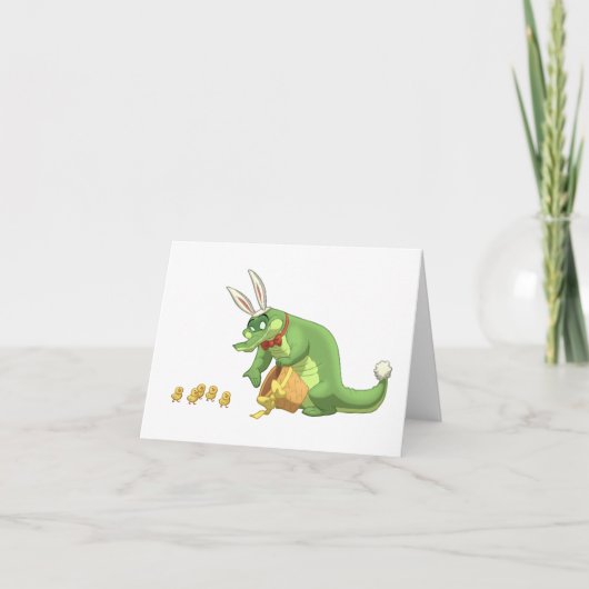 De Kaart van de Nota van Pasen Gator (Voorkant)