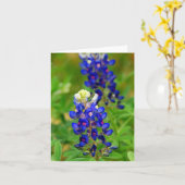 De Kaart van de Nota van Texas Bluebonnet (Gele Bloem)