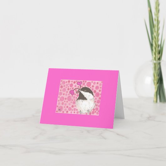 De kaart van de Nota van Valentijn van Chickadee (Voorkant)