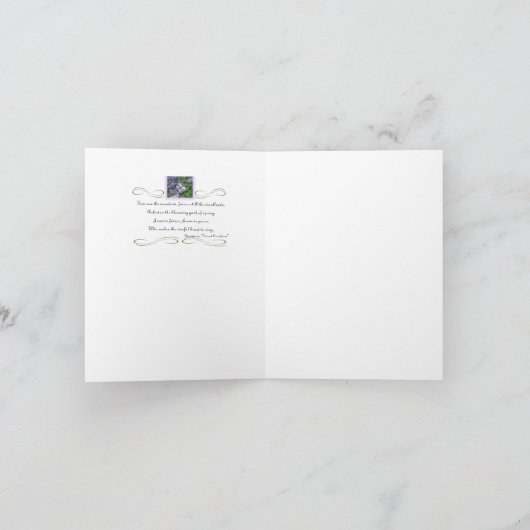 De Kaart van de Nota van viooltjes (Binnen)