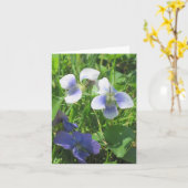 De Kaart van de Nota van viooltjes (Gele Bloem)