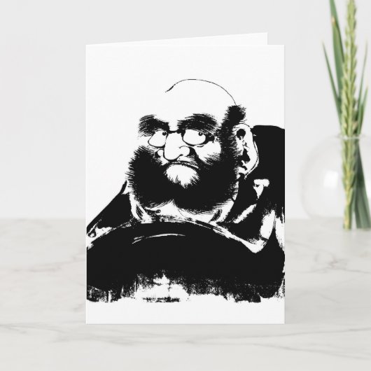 De kaart van de nota voor Phil Bobrove (Voorkant)