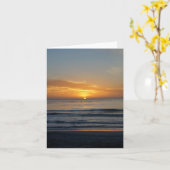 De Kaart van de nota, Zonsondergang op de Kust van (Gele Bloem)