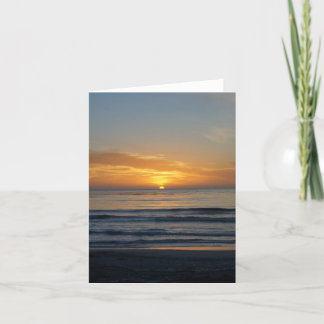 De Kaart van de nota, Zonsondergang op de Kust van