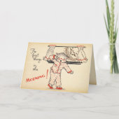 De Kaart van de Ochtend van Kerstmis (Voorkant)