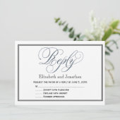 De Kaart van de Omsluiting van de Vergroting Blauw (Staand voorkant)