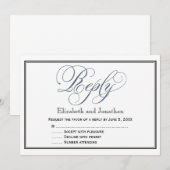 De Kaart van de Omsluiting van de Vergroting Blauw (Voorkant / Achterkant)