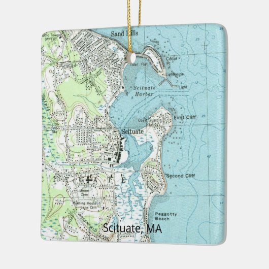 De Kaart van de omvang MA Keramisch Ornament (Links)