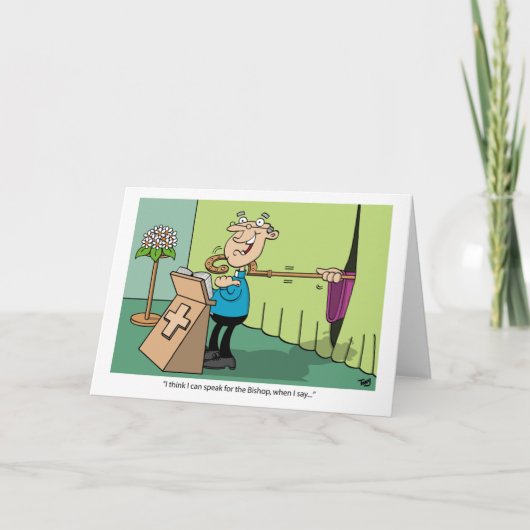 De Kaart van de Oplichter van de bischop (Voorkant)