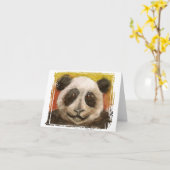 De Kaart van de panda (Gele Bloem)