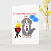 De Kaart van de Papa van de Hond van de Berg van (Gele Bloem)