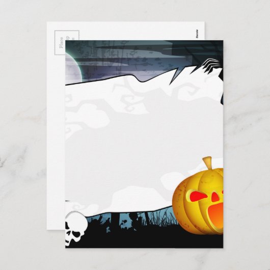 De Kaart van de Partij van Halloween (Voorkant / Achterkant)