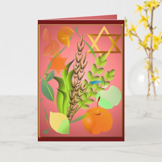 De Kaart van de Pascha Seder_2 (Gele Bloem)