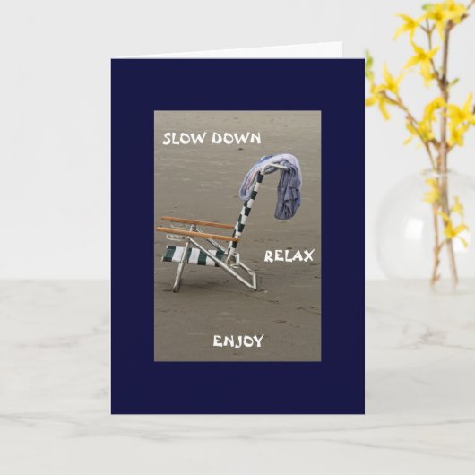 De kaart van de pensionering (Gele Bloem)