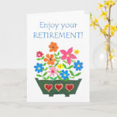 De Kaart van de pensionering - Flower power