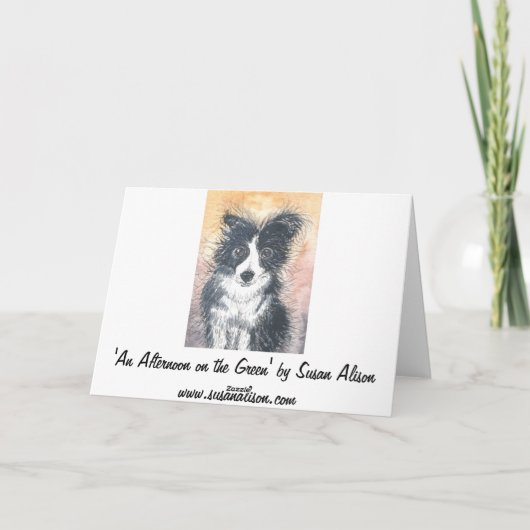 De Kaart van de Pensionering van Corgis van het (Achterkant)