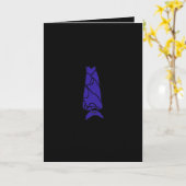 De kaart van de Pensionering van de knuppel (Gele Bloem)