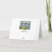 De Kaart van de Peul van de papaver (Achterkant)