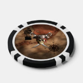 De Kaart van de piraat Pokerchips (Enkel)