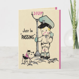 De Kaart van de Politie van de verjaardag