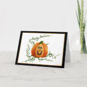 De Kaart van de Pompoen van Samhain (Voorkant)