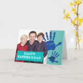 De Kaart van de Prints van de Vaderdag van de Foto (Gele Bloem)