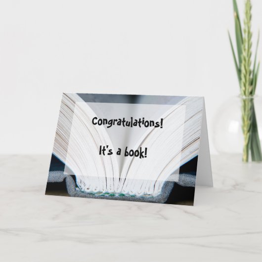 De Kaart van de Publicatie van het boek (Voorkant)