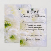 De Kaart van de Reactie RSVP (Voorkant / Achterkant)