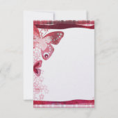 De Kaart van de Reactie RSVP (Achterkant)