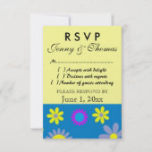 De Kaart van de Reactie RSVP (Voorkant)