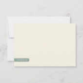 De Kaart van de Reactie van de Boom van Swirly (Achterkant)