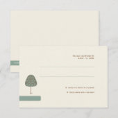 De Kaart van de Reactie van de Boom van Swirly (Voorkant / Achterkant)