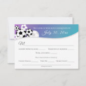 De Kaart van de Reactie van de Voetbal met Keuze v (Voorkant)