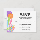 De Kaart van de Reactie van Mitzvah van de Knuppel (Voorkant)