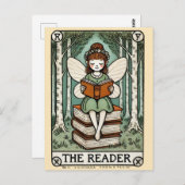De Kaart van de Reader Fairy Tarot (Voorkant / Achterkant)